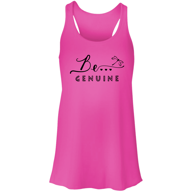 Be... Genuine Racerback Tank