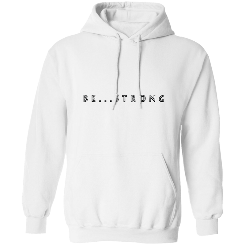 be-strong-pullover-mens-hoodie-white