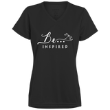 Be... Inspired Ladies V-Neck Tee