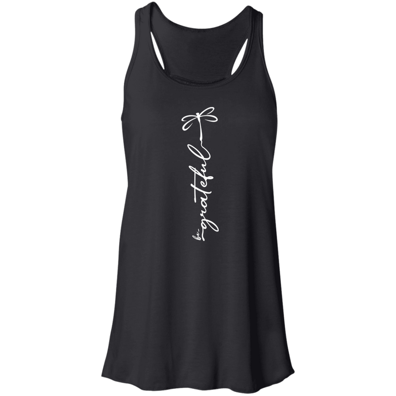 Be.. Grateful Fly Black Racerback Top