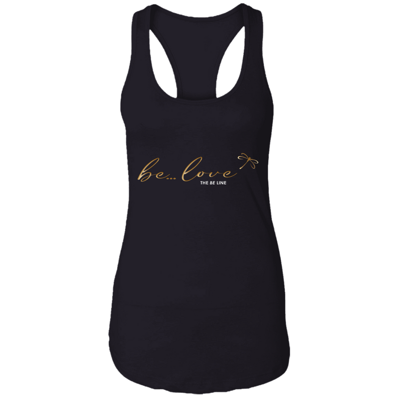 Be... Love Black Tank Top