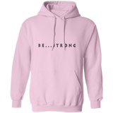 be-strong-pullover-mens-hoodie-pink
