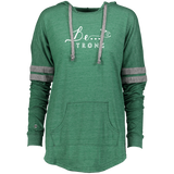 Be... Strong Ladies Hooded Pullover