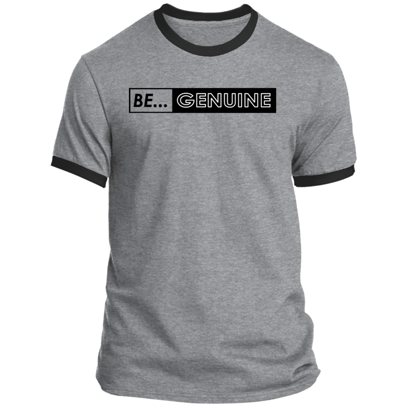 Be... Genuine Ringer Tee