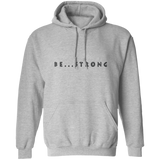 be-strong-pullover-mens-hoodie-light-grey