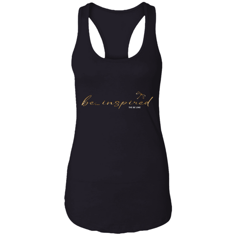 Be... Inspired  Black Tank Top