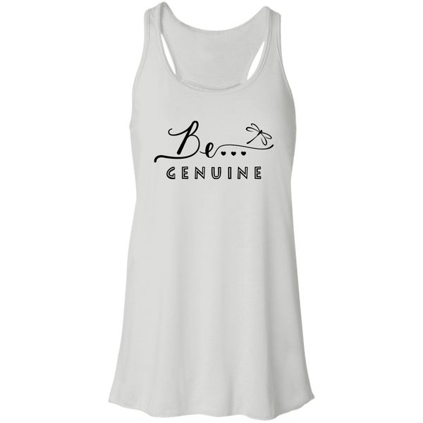 Be... Genuine Racerback Tank