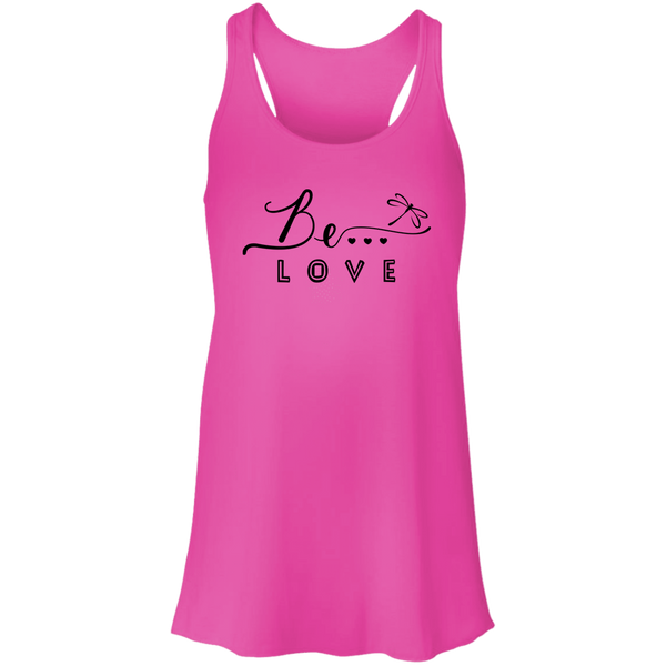 Be... Love Racerback Tank