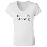 TBL Be Strong Jersey V-Neck T-Shirt