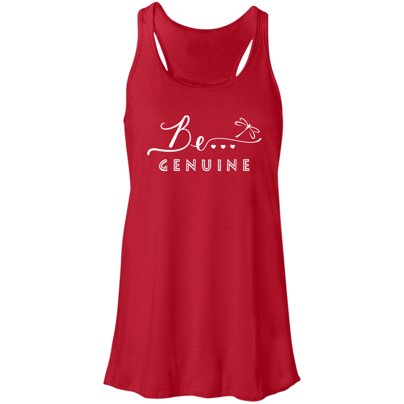 Be... Genuine Racerback Tank