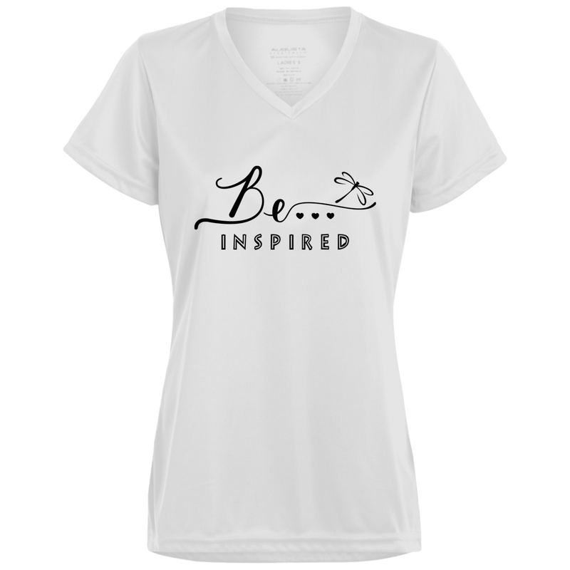Be... Inspired Ladies V-Neck Tee