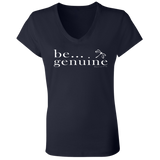 TBL Be Genuine Jersey V-Neck T-Shirt