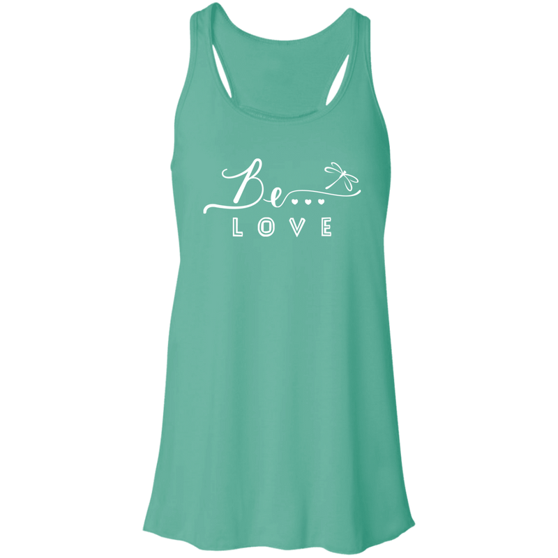 Be... Love Racerback Tank
