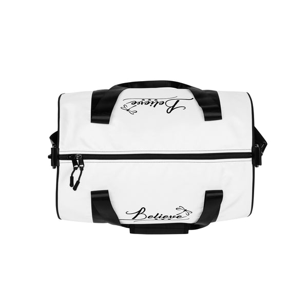 BELIEVE All-over print gym bag