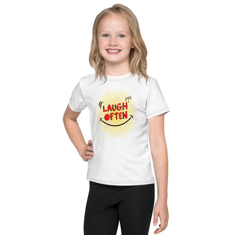 Laugh Often Girls Tee