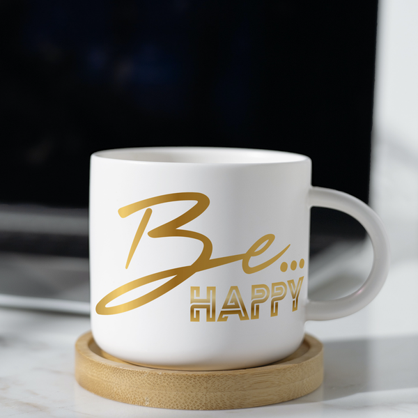 Be... Happy Color Changing Mug