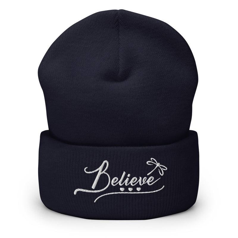 Believe Cuffed Beanie - The Be Line Products