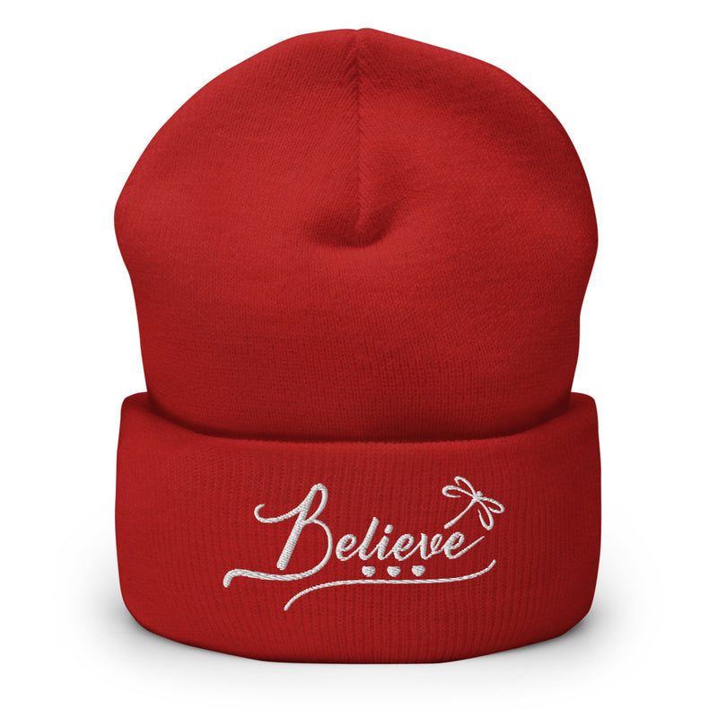 Believe Cuffed Beanie - The Be Line Products