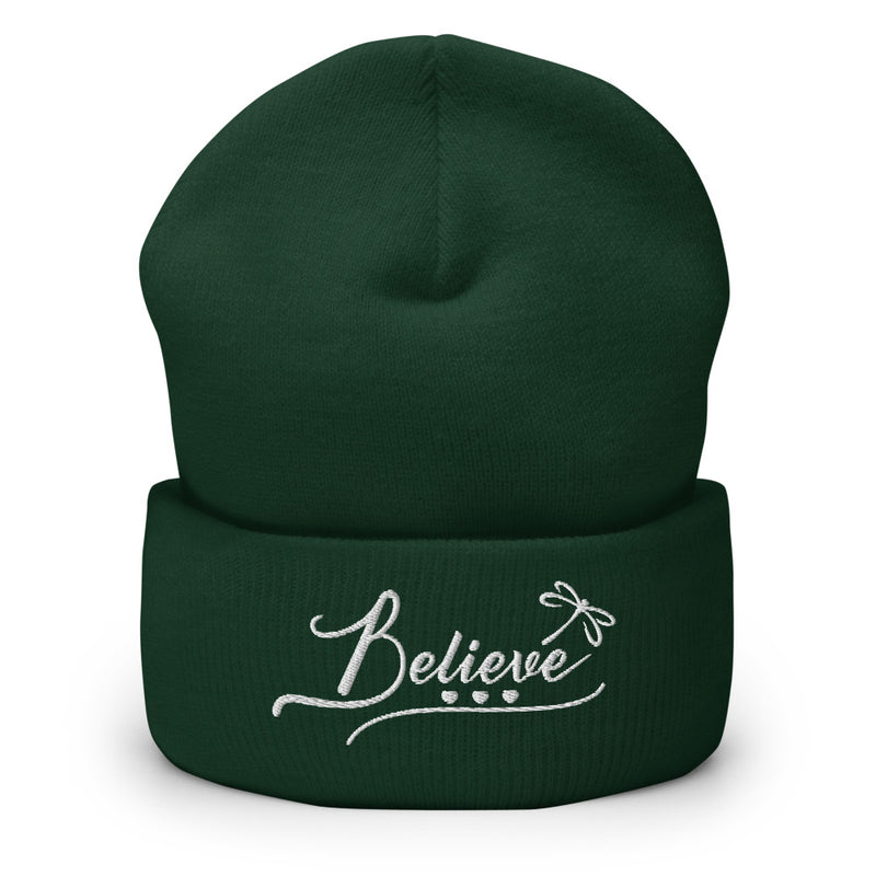 Believe Cuffed Beanie - The Be Line Products