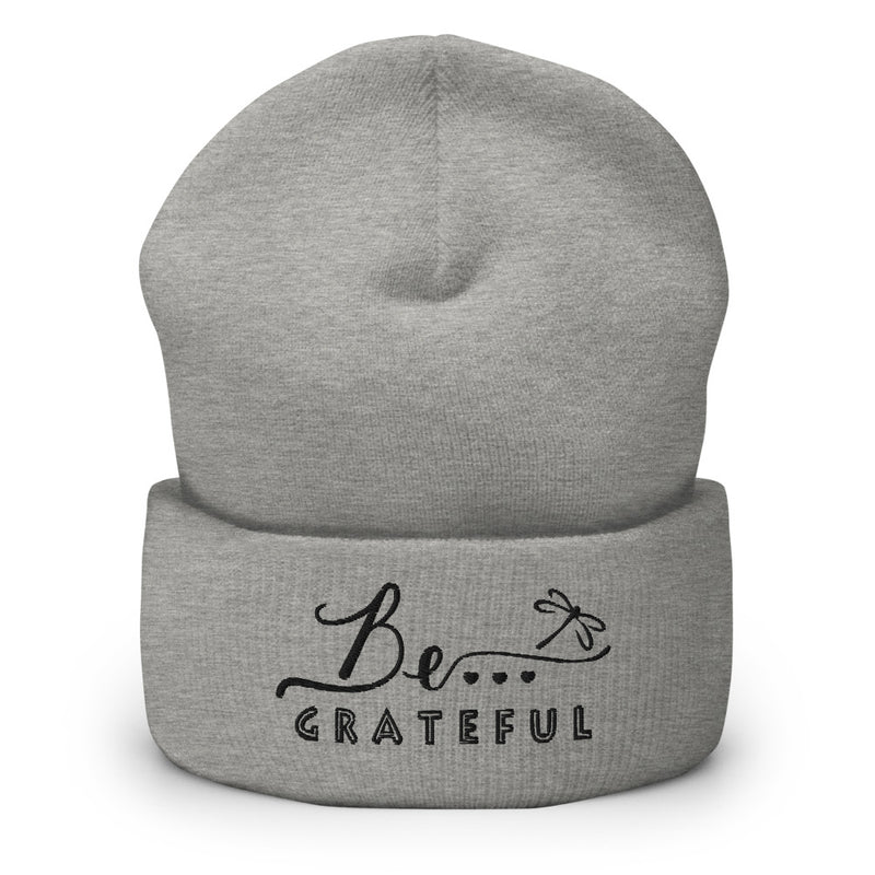 Be...Grateful Cuffed Beanie - The Be Line Products