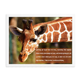 Giraffe Africa Print - The Be Line Products