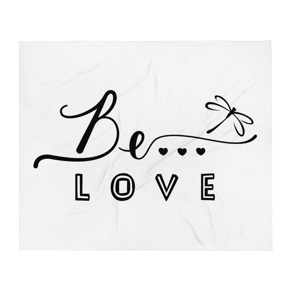Be...Love Throw Blanket - The Be Line Products