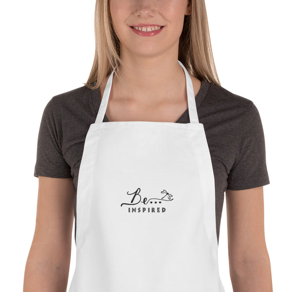 Be...Inspired Embroidered Apron - The Be Line Products