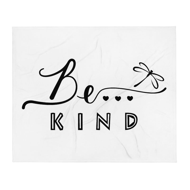 Be...Kind Throw Blanket - The Be Line Products