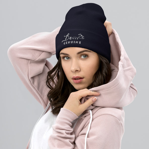 Be...Genuine Cuffed Beanie - The Be Line Products