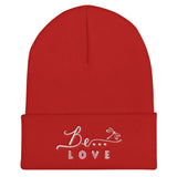 Be...Love Cuffed Beanie - The Be Line Products
