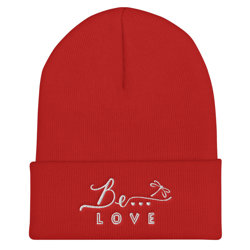 Be...Love Cuffed Beanie - The Be Line Products