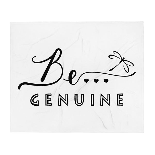 Be...Genuine Throw Blanket - The Be Line Products
