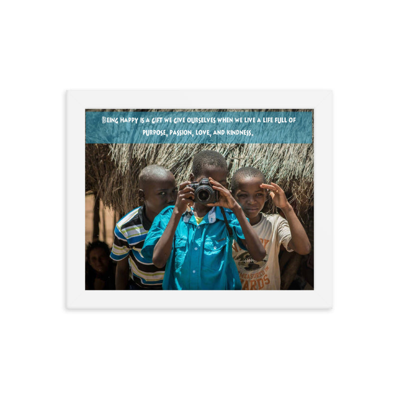 Being Happy Africa Print - The Be Line Products
