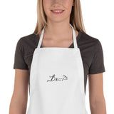 Be... Embroidered Apron - The Be Line Products