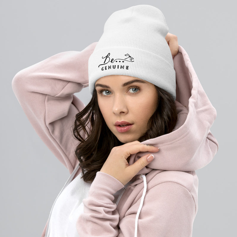 Be...Genuine Cuffed Beanie - The Be Line Products