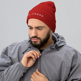 Be...Strong Cuffed Beanie - The Be Line Products