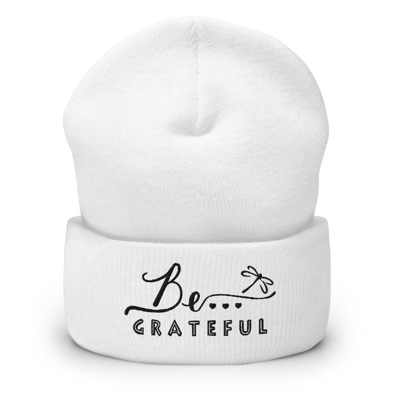 Be...Grateful Cuffed Beanie - The Be Line Products