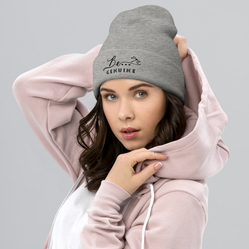 Be...Genuine Cuffed Beanie - The Be Line Products