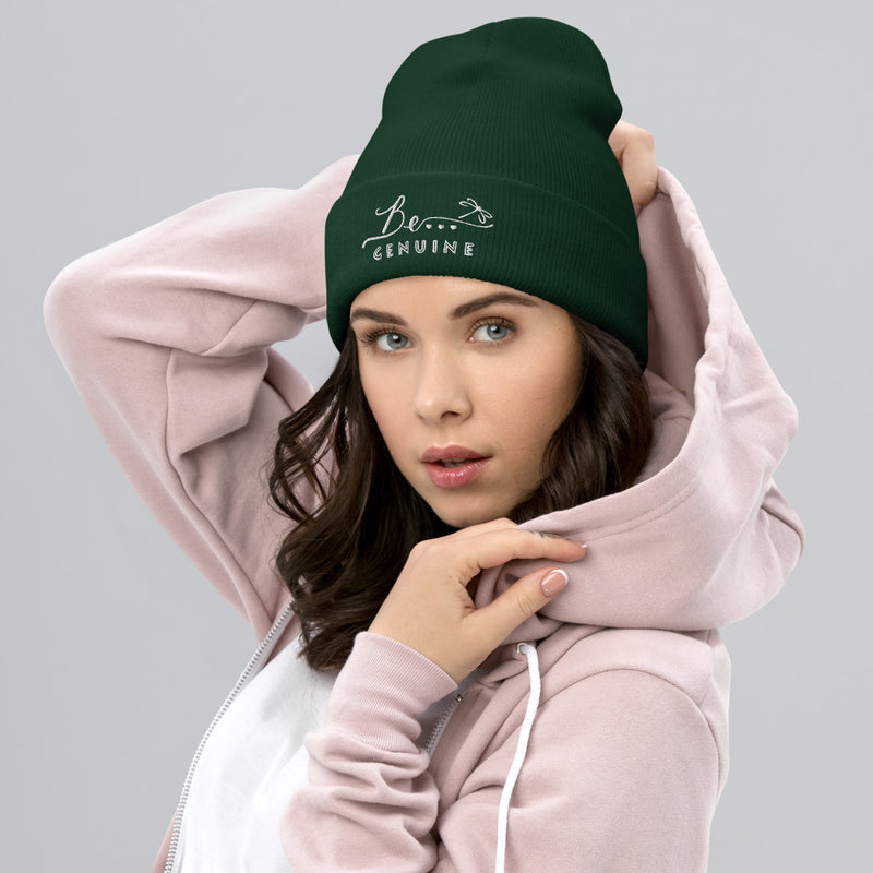 Be...Genuine Cuffed Beanie - The Be Line Products