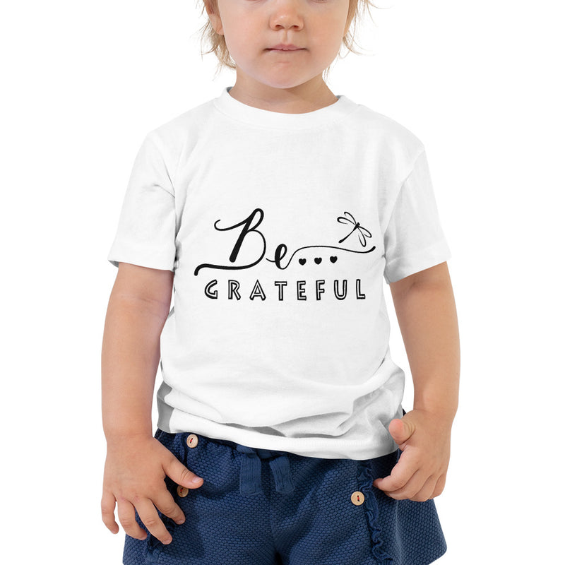 Be...Grateful Toddler Short Sleeve Tee - The Be Line Products