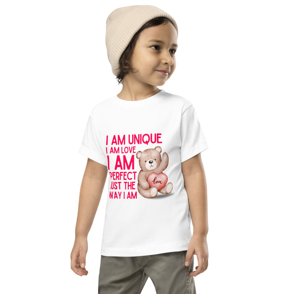 I am Unique Just the Way I am Boys Toddlers