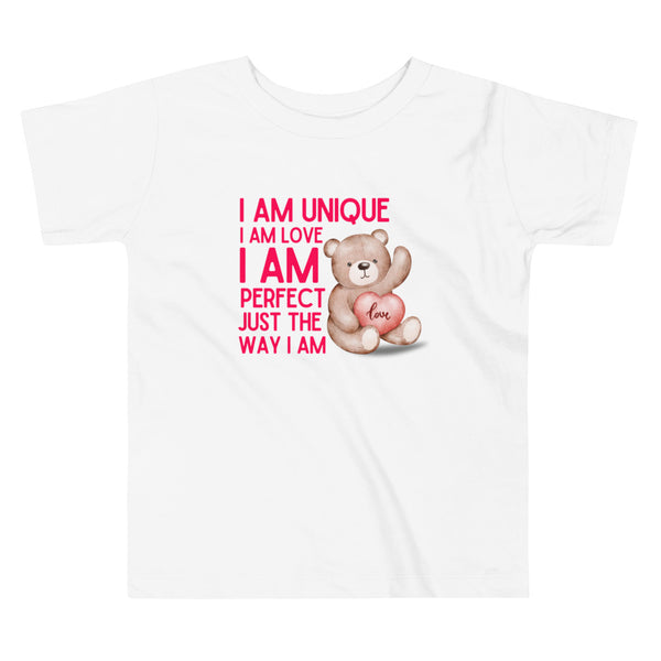 I am Unique Just the Way I am Boys Toddlers