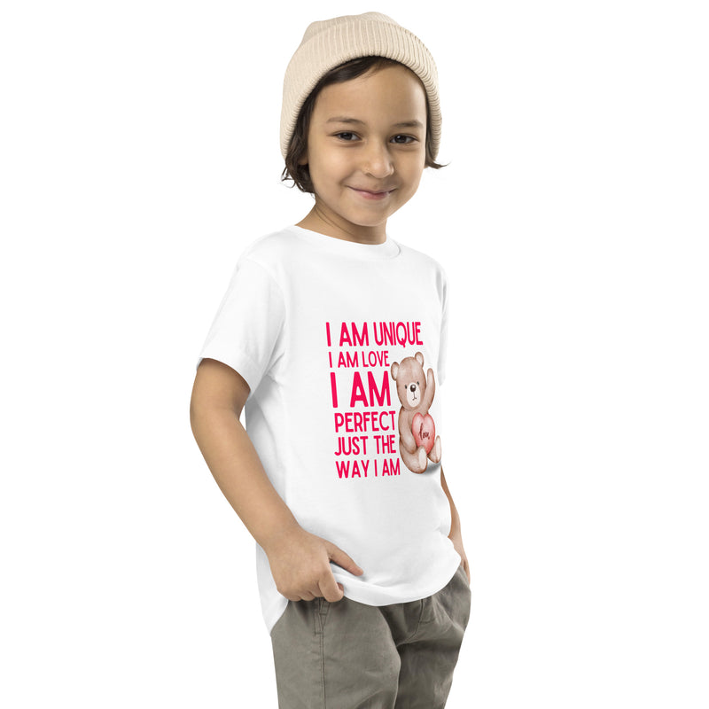 I am Unique Just the Way I am Boys Toddlers