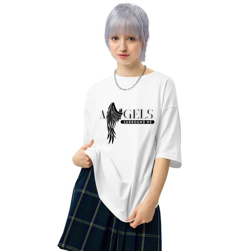 Angels Surround Me Oversized T-Shirt