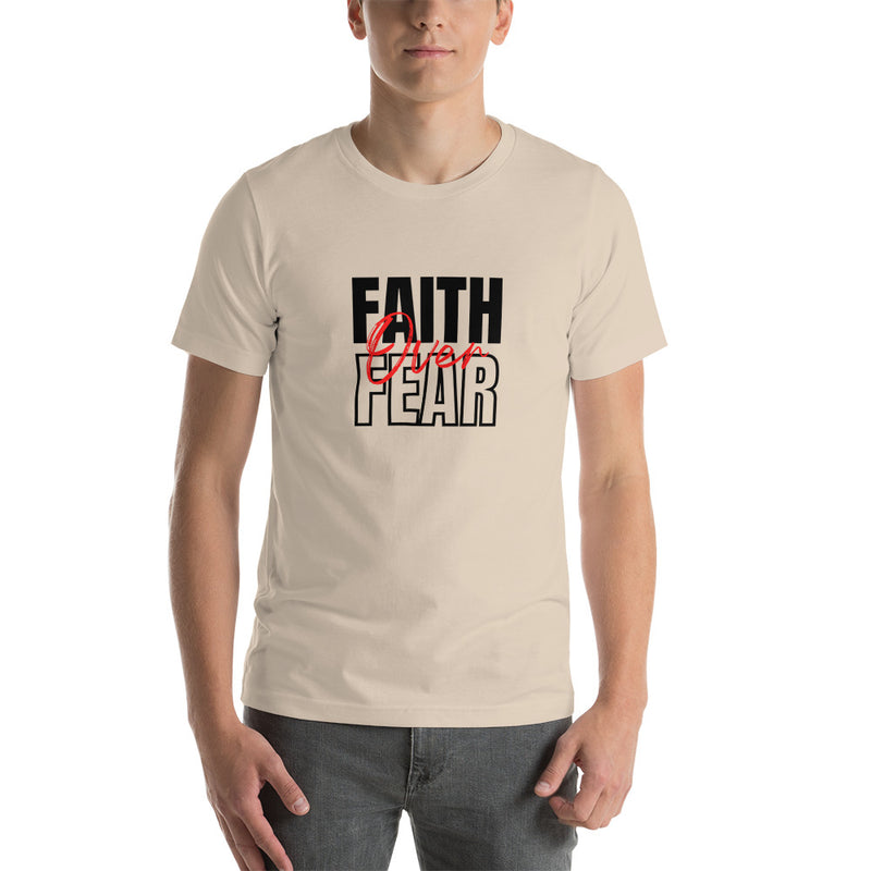 Faith Over Fear Men's T-Shirt